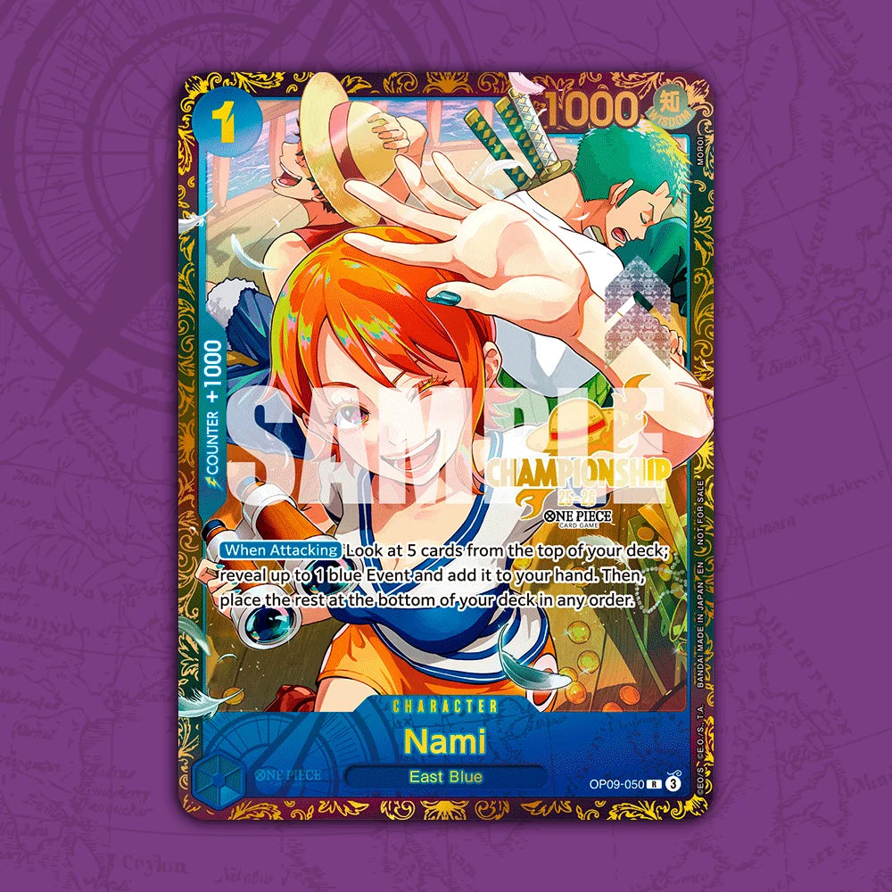 OP09-050 Nami - Prizewall